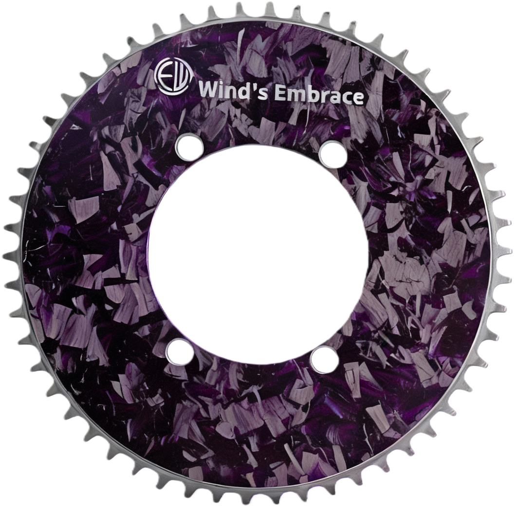 紫色锻造纹盘片